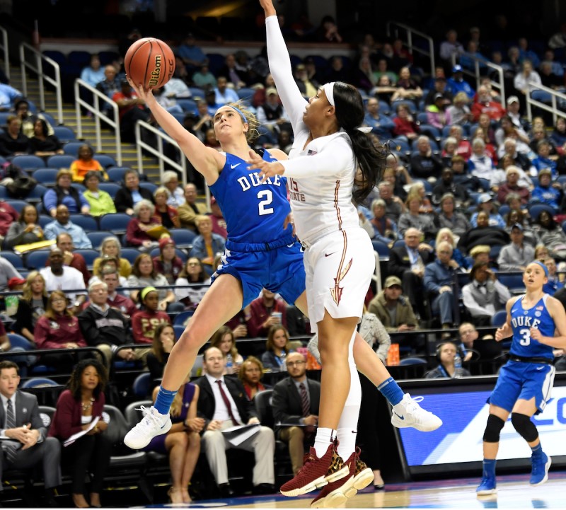 2019 ACC WBB Duke exits postseason tourney, falls to FSU Triangle